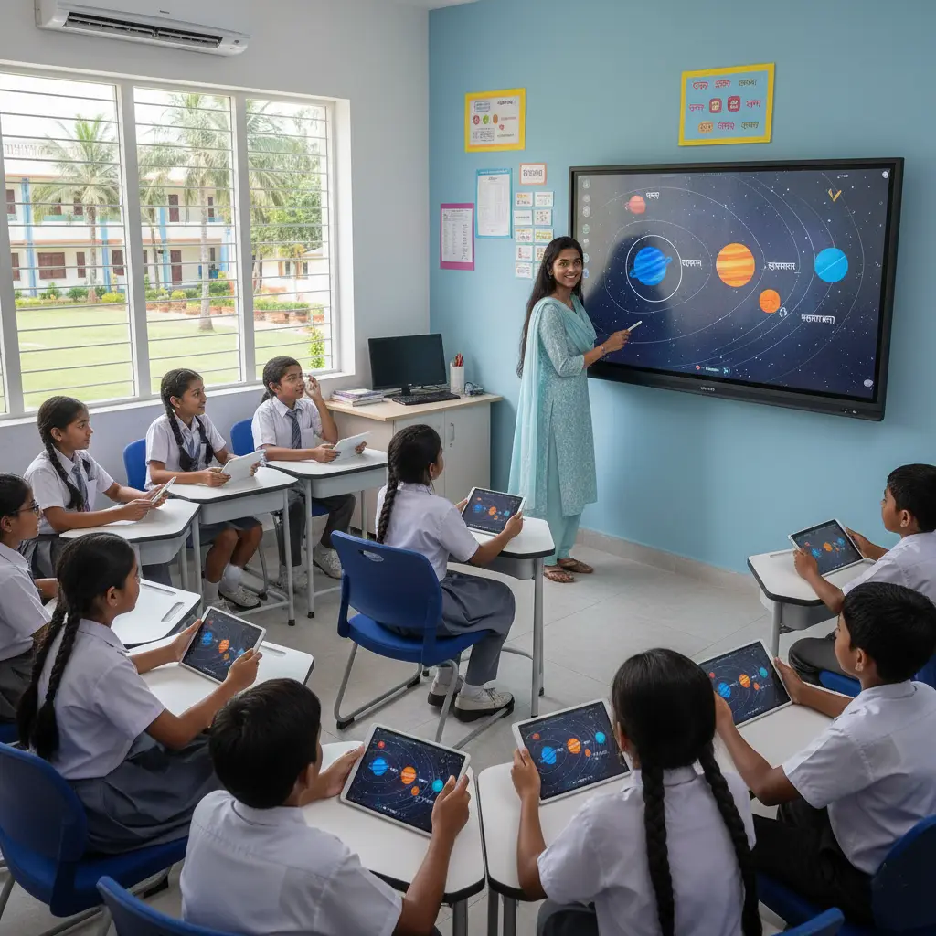 Hybrid Classrooms conference system application