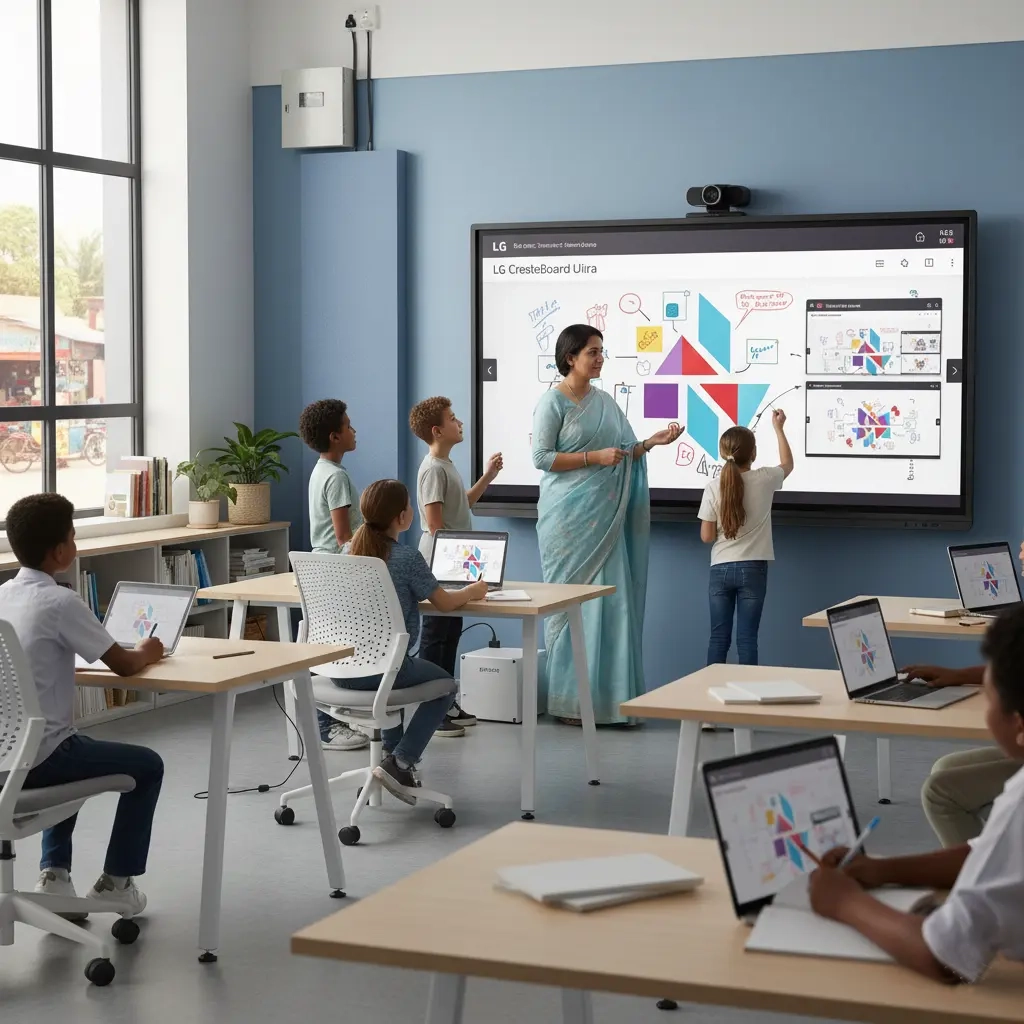 LG 110-inch Interactive Flat Panel - CreateBoard Ultra Series - Product