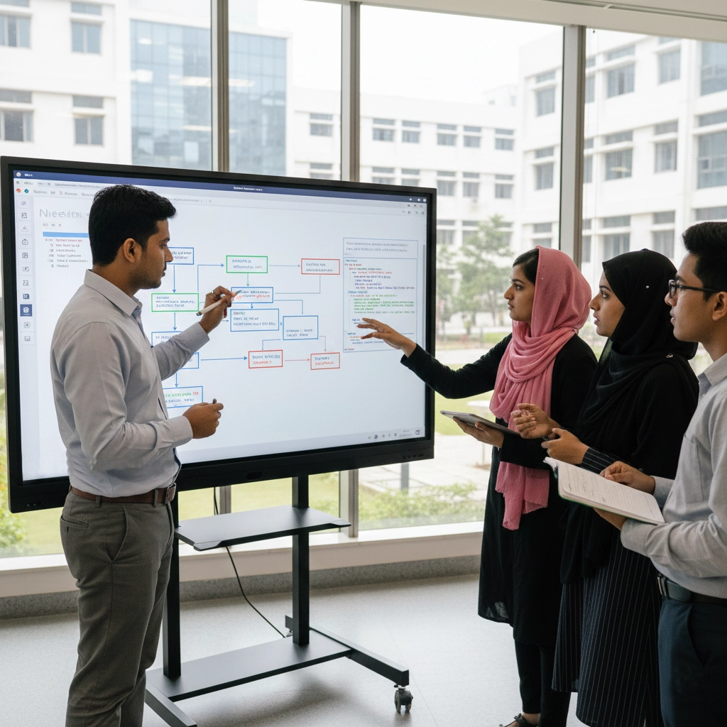Newline 75-inch Interactive Flat Panel – 4K Android