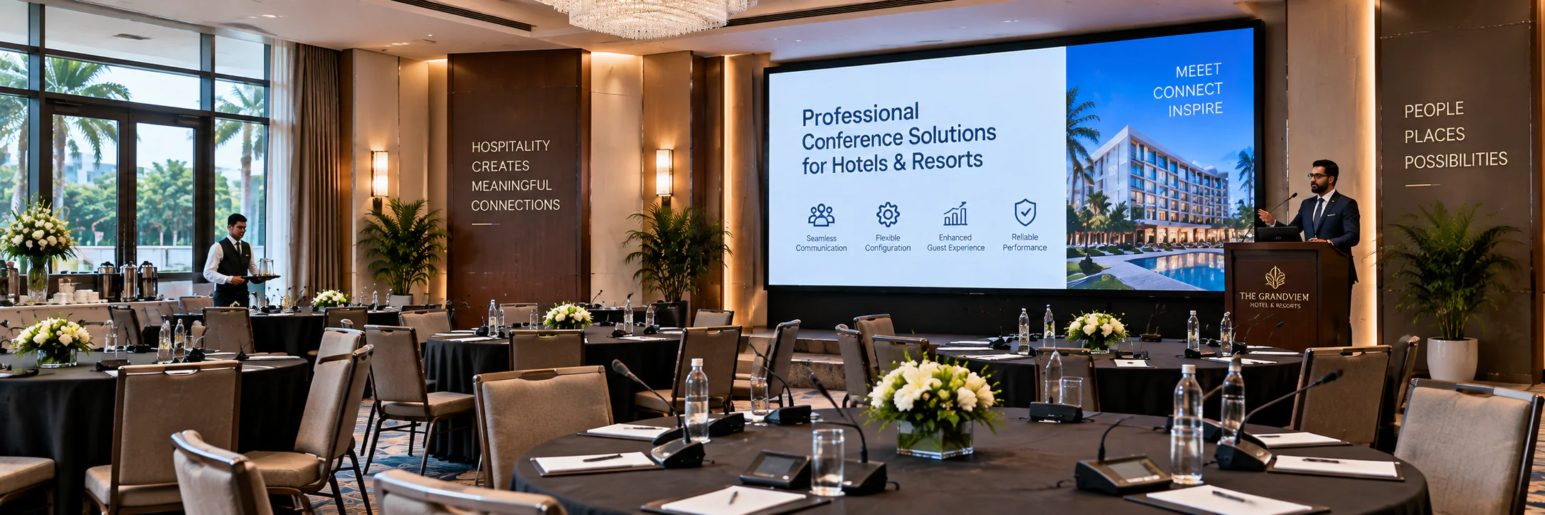 Hotel & Hospitality conference system application