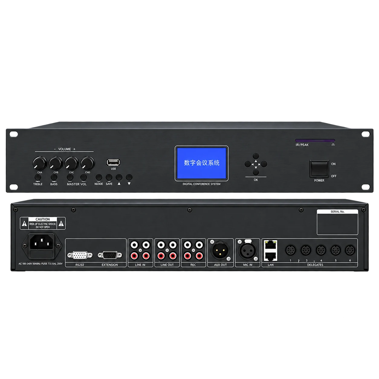 Synoveta SVH-DWC-6500MSR Multi-Function Conference Host