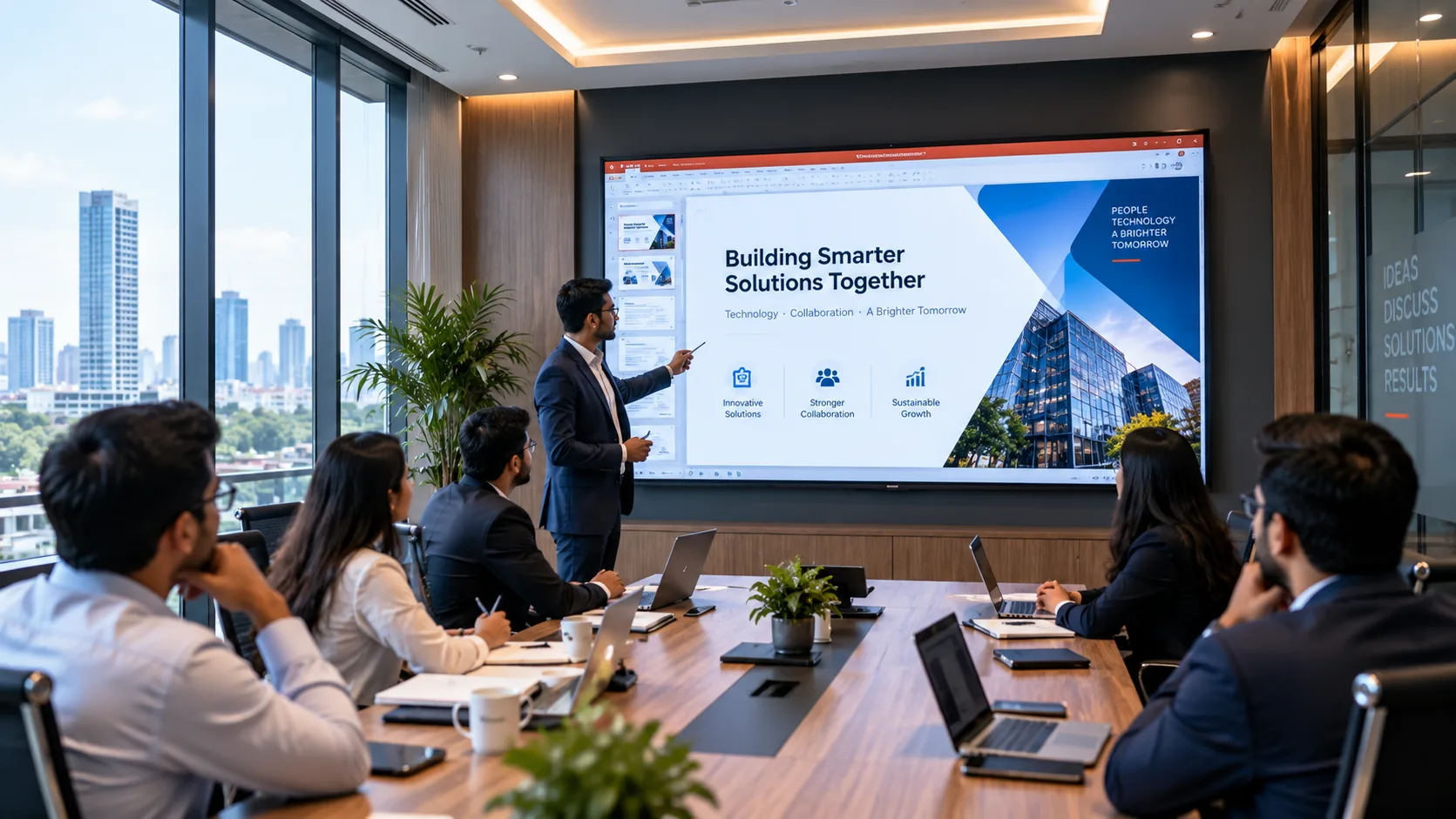 Indoor LED video wall project in Bangladesh