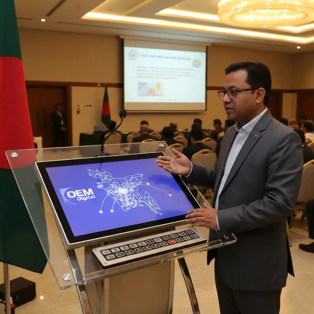 OEM Digital Podium – Multimedia Lectern - Product