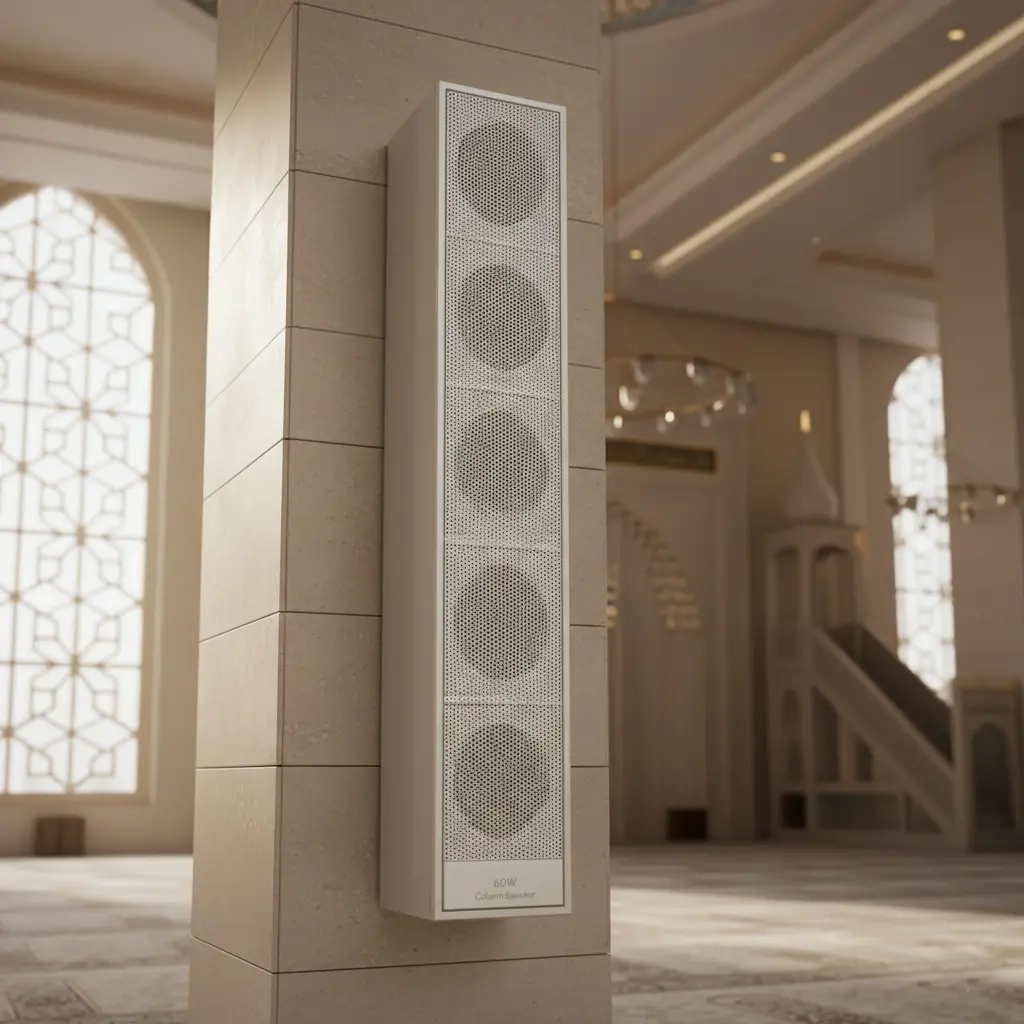 60W Column Speaker – Mosque & Hall - Sound / PA System Package