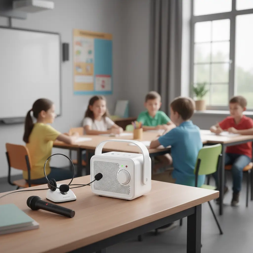 Compact Classroom PA System – Teacher Voice Support - Sound / PA System Package