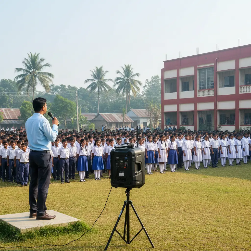 Compact Portable PA System (100W, 2 Wireless Mic) - Sound / PA System Package