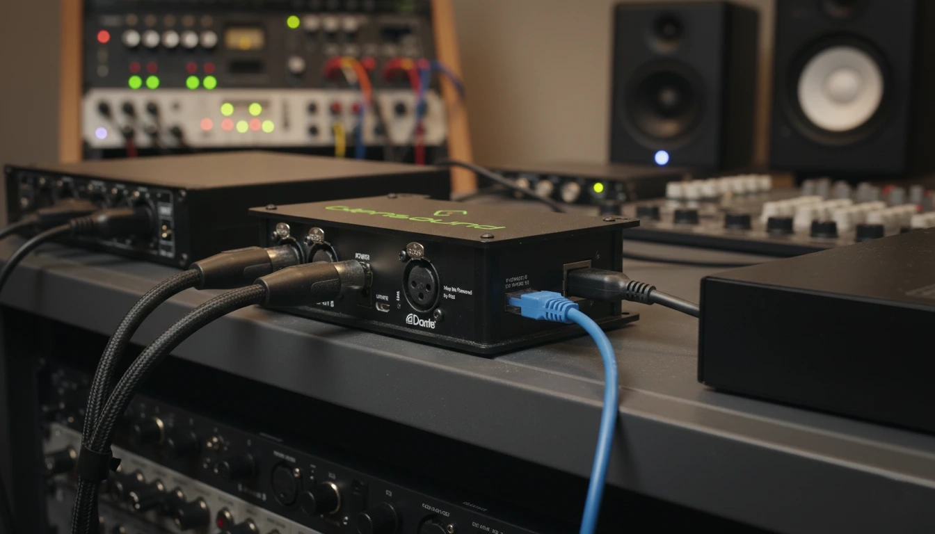 Dante Network Audio System – Core & I/O Interface - Sound / PA System Package