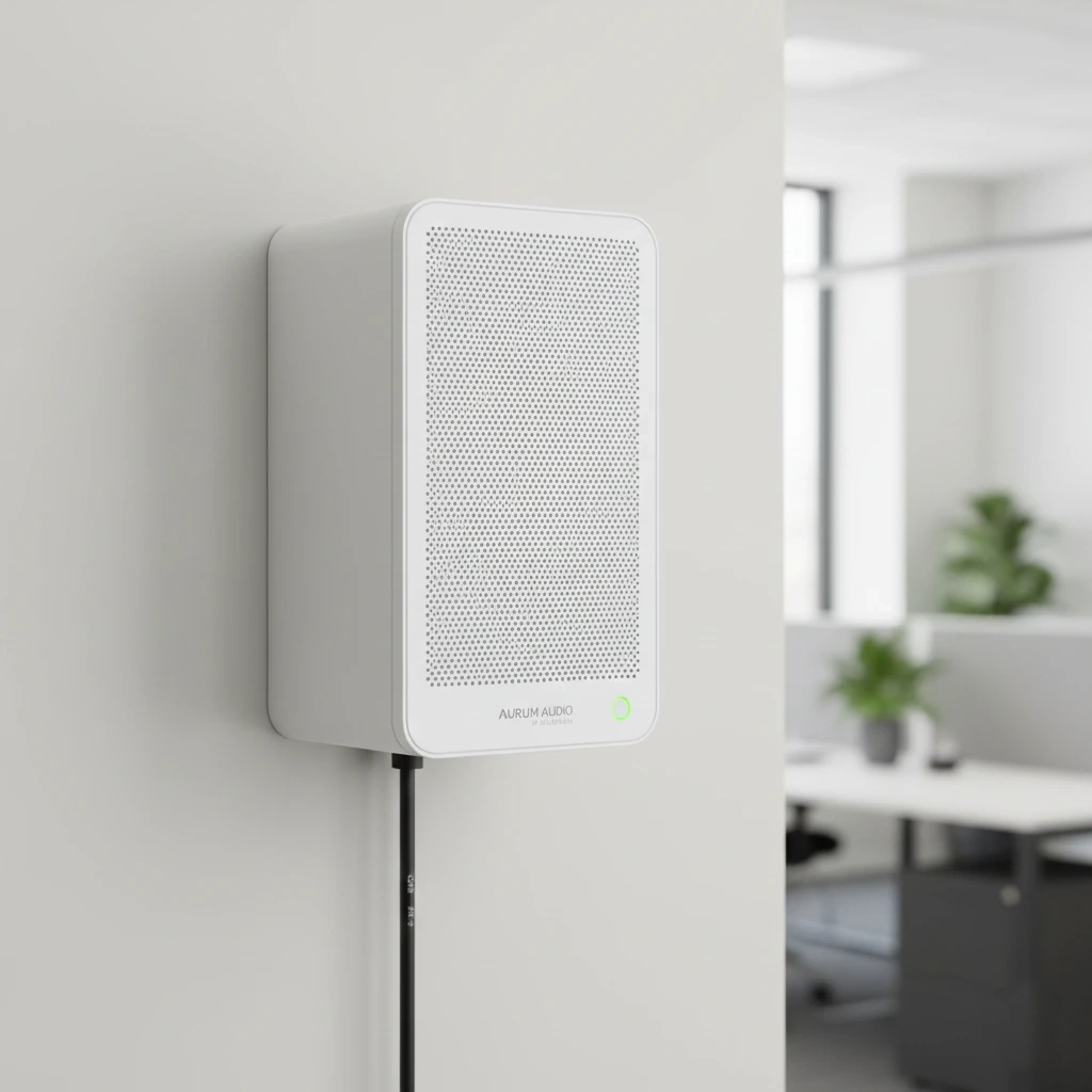 IP Network Wall Speaker – PoE / LAN - Sound / PA System Package