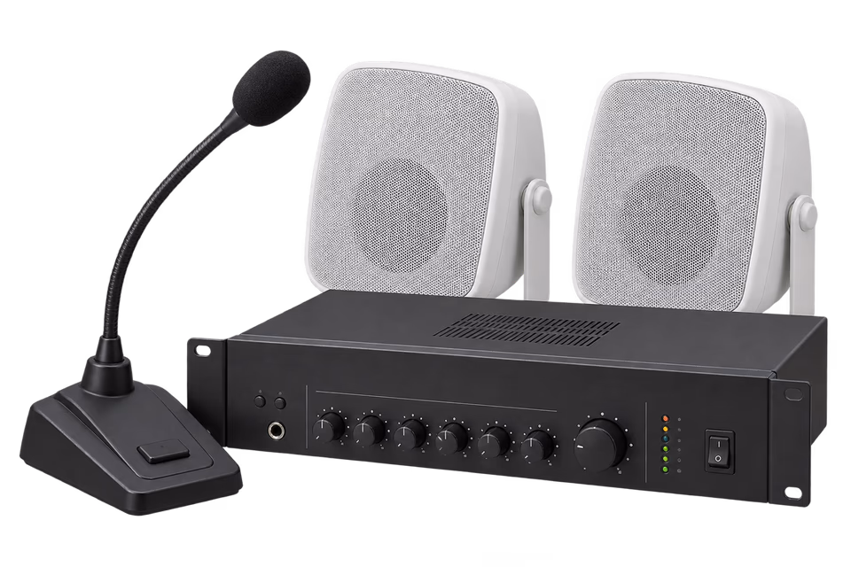 Analog 100V Line PA System – School & Office - Sound / PA System Package