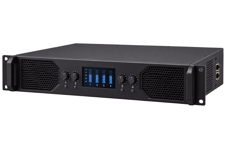 Dante Network Audio Power Amplifier Endpoint - Sound / PA System Package