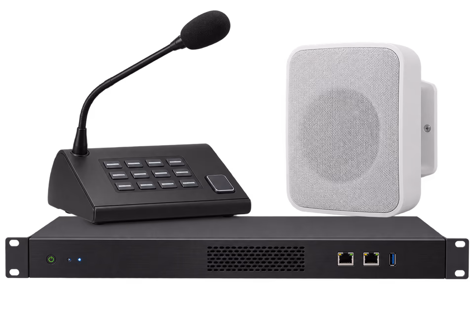 IP Network Audio & Paging System