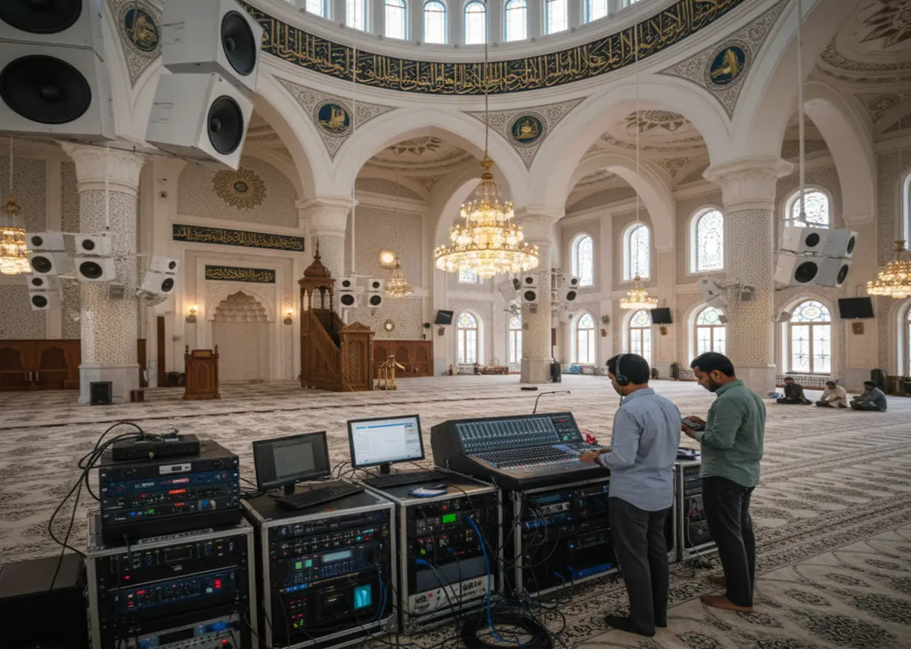 PA / Sound System project at Dhaka, Bangladesh by Renex Digital