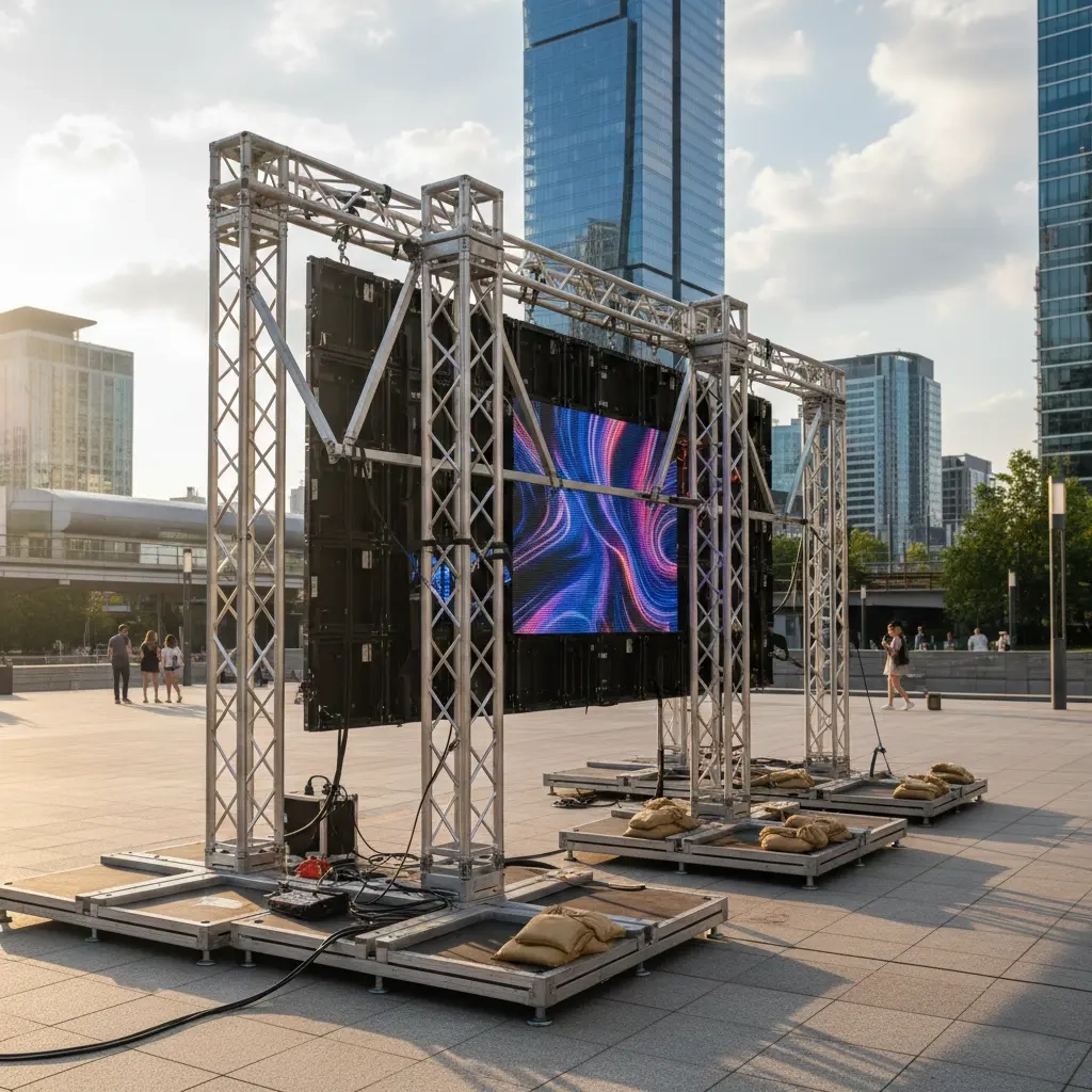 LED Wall Ground Support / Hanging Structure - Product