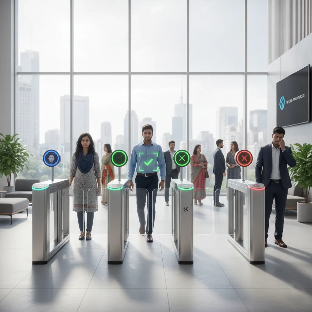 AI Face Recognition Turnstile Gate - Turnstile Gate Access Control System