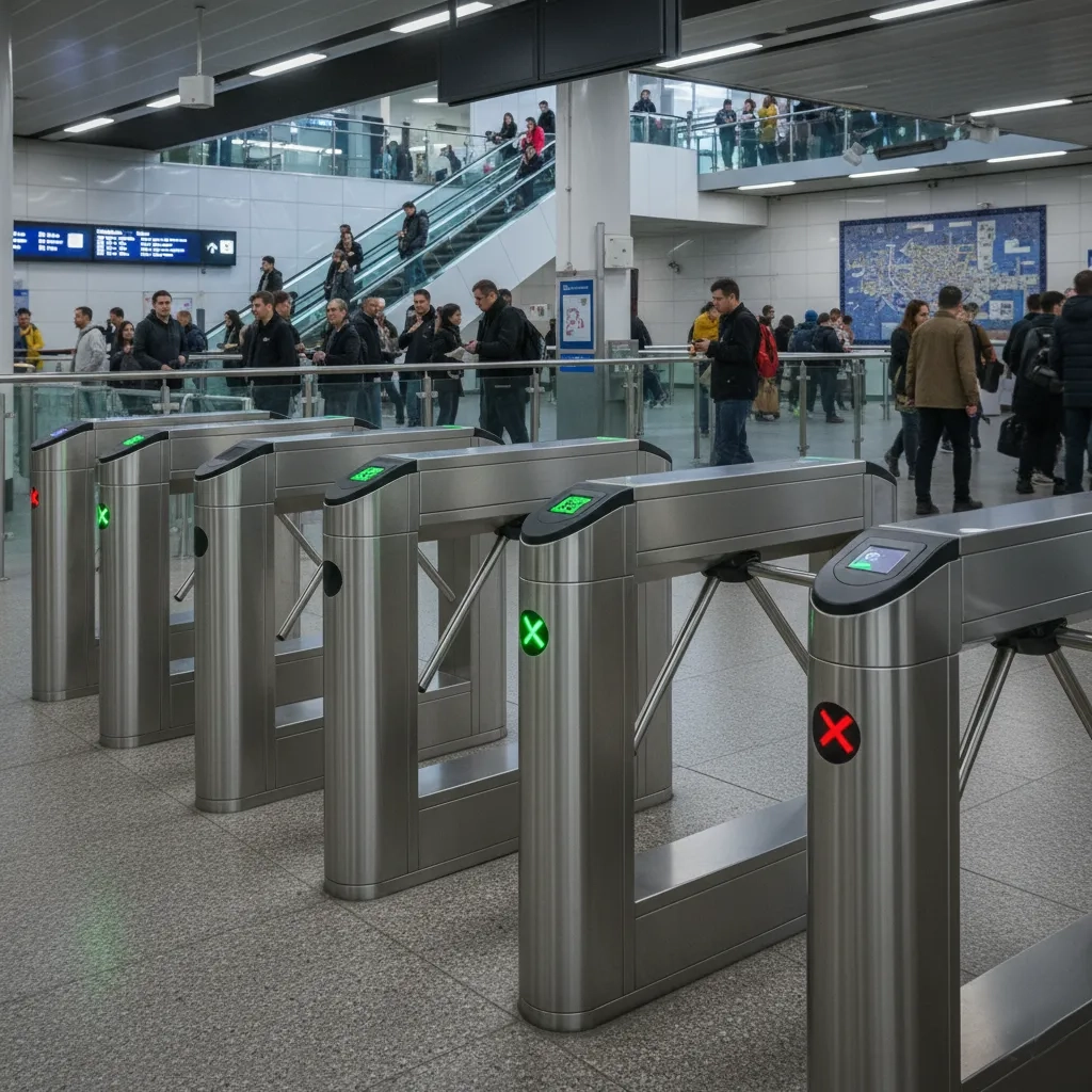 Tripod Turnstile Gate Access Control System - Turnstile Gate Access Control System