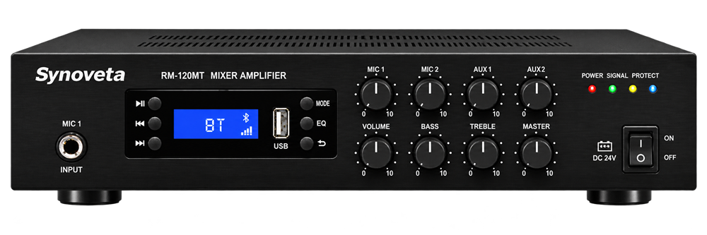 Synoveta SV-RM Series Mini Audio Source Mixer Amplifier
