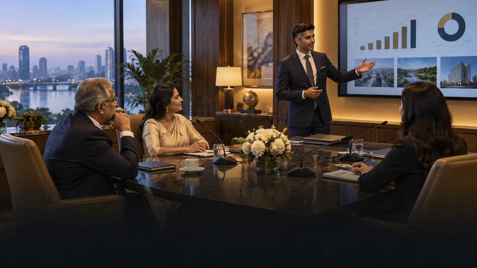 Client Advisory Rooms conference system application