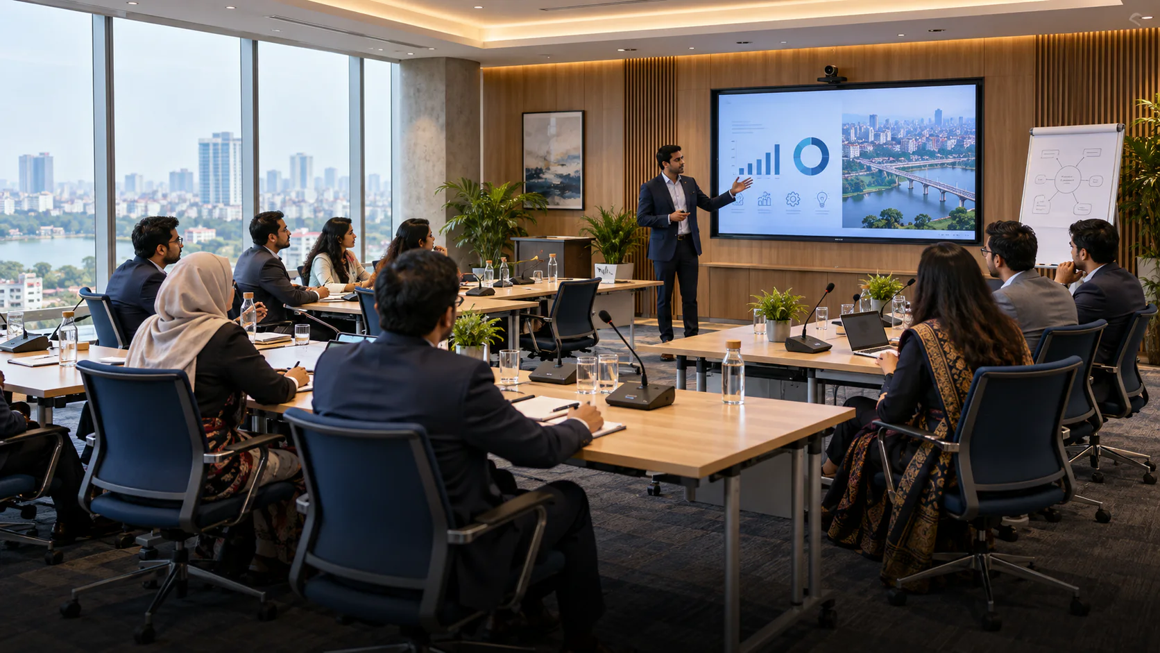 Training & Strategy Rooms conference system application