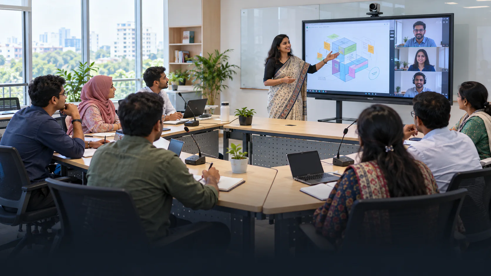 Training Centres conference system application