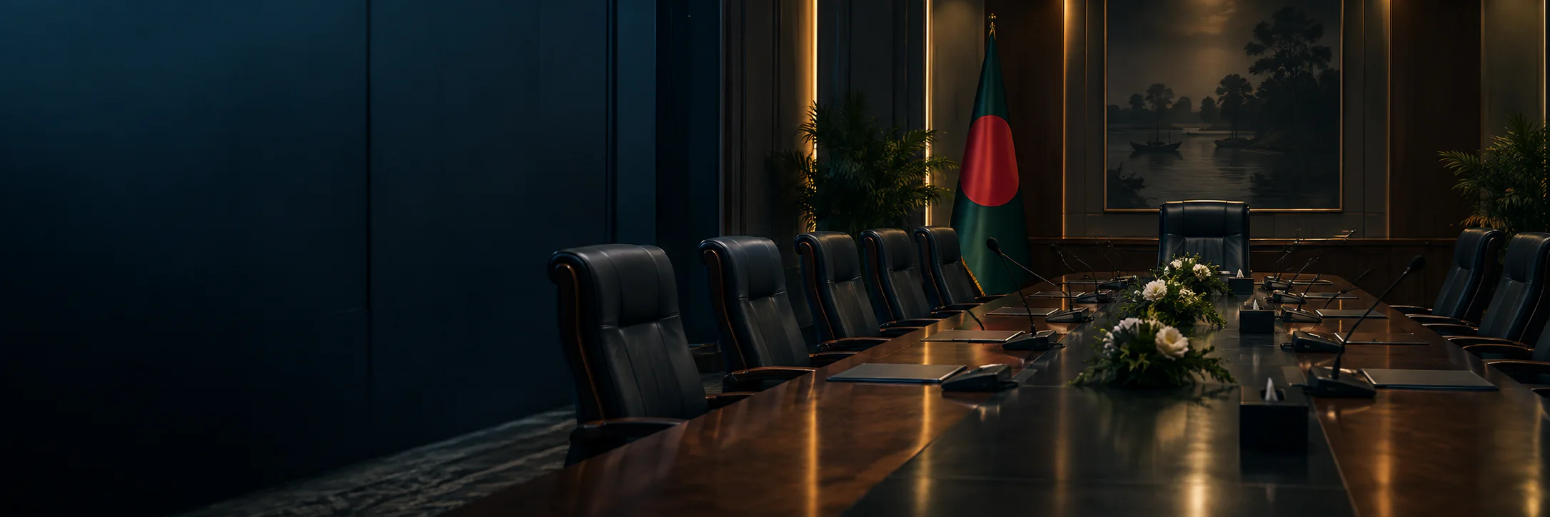 Government conference room planning consultation