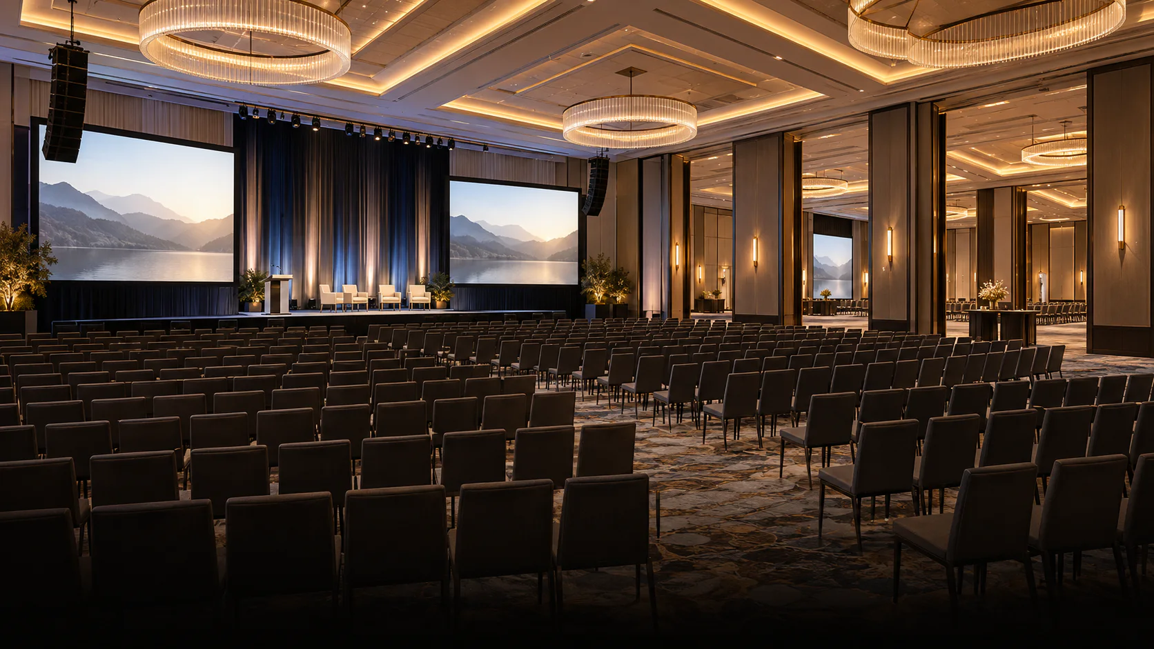 Divisible Ballrooms conference system application