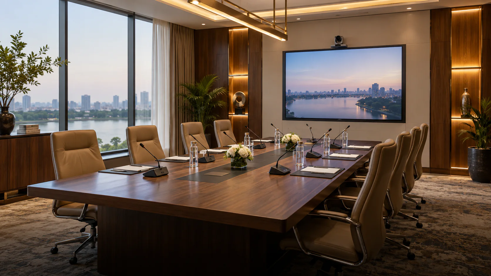 Hotel & Hospitality professional conference room solution