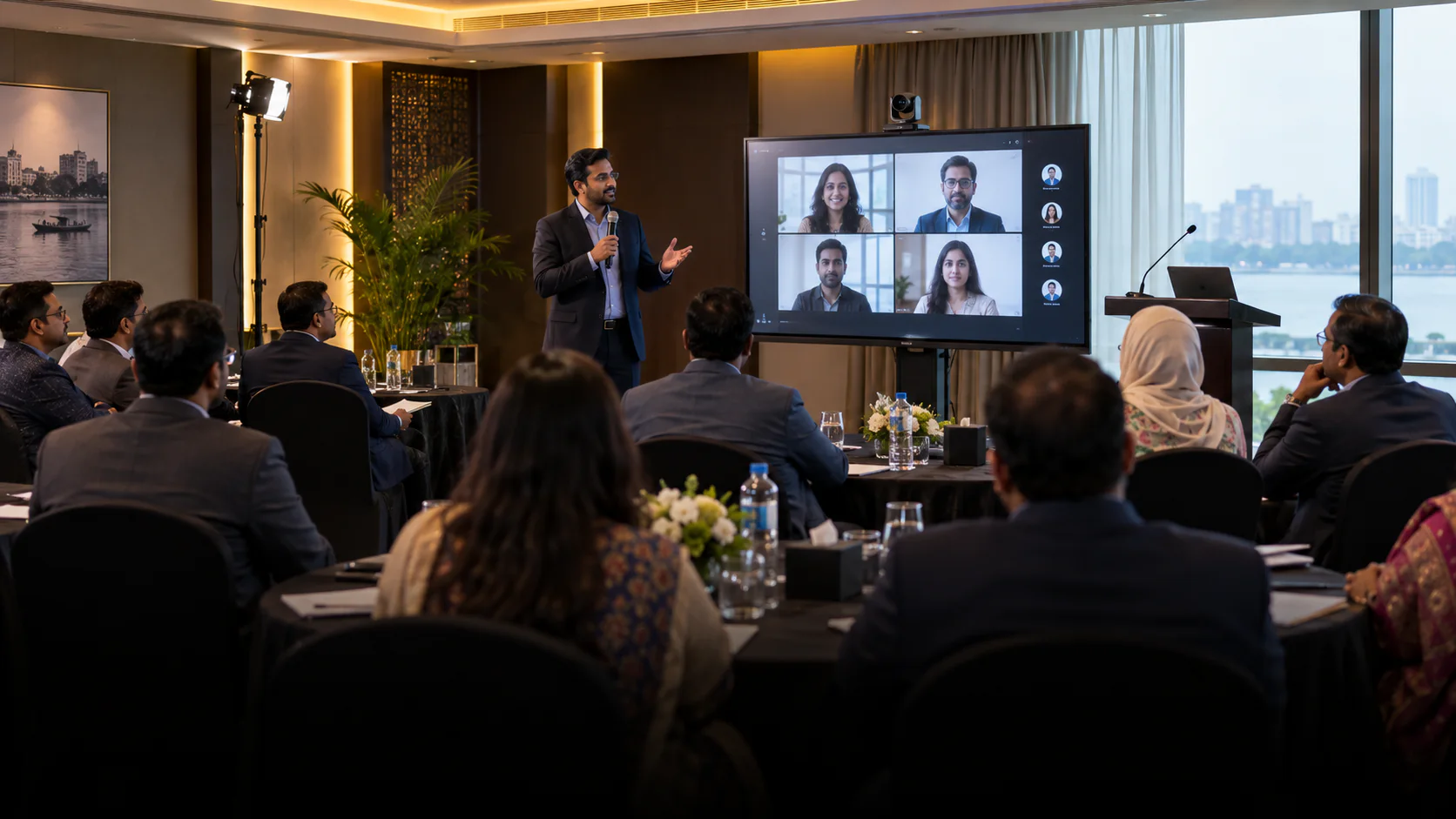 Hybrid Guest Conferences conference system application
