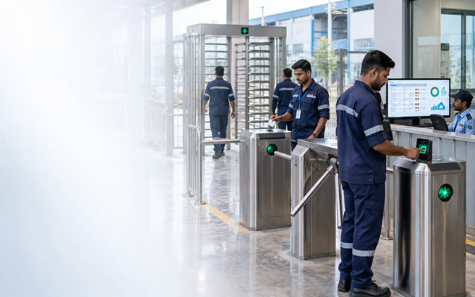 Factory Package turnstile access control package in Bangladesh
