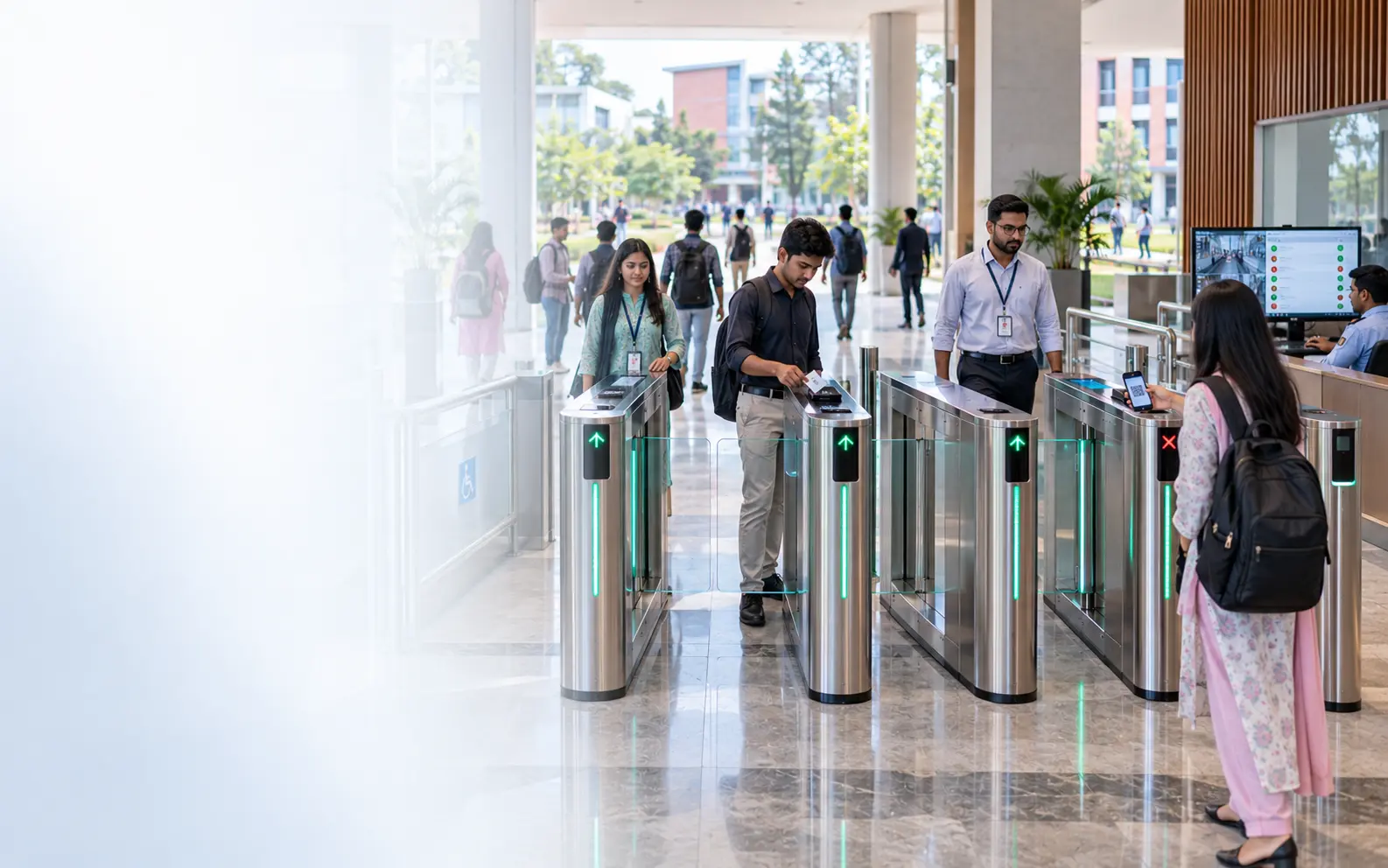 University/Institution turnstile access control package in Bangladesh
